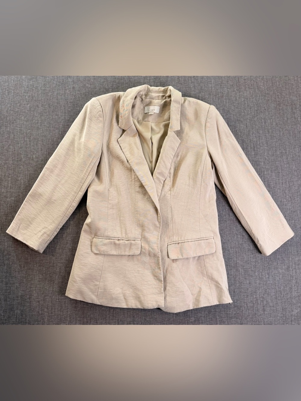 LOFT Beige Women’s Blazer Jacket